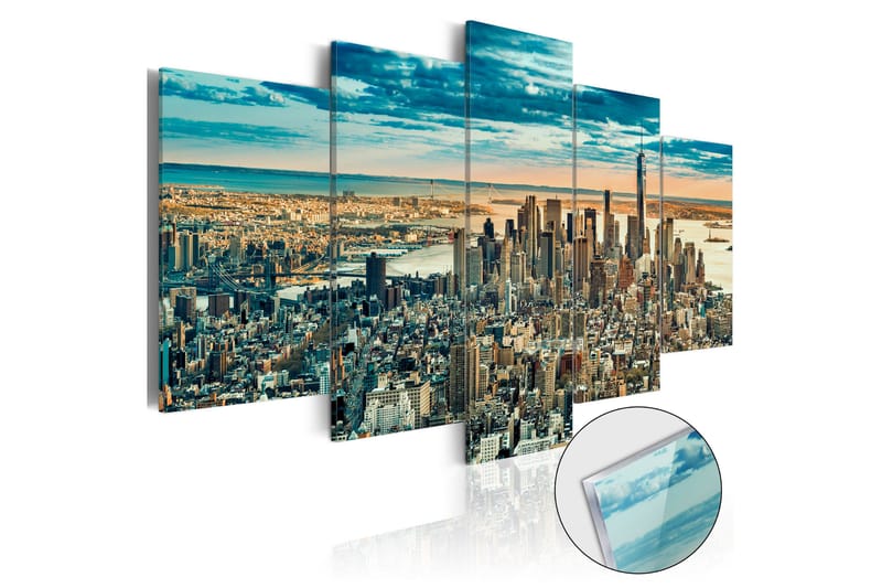 Taulu akryylillä Ny Dream City 100x50, Artgeist sp. z o. o.