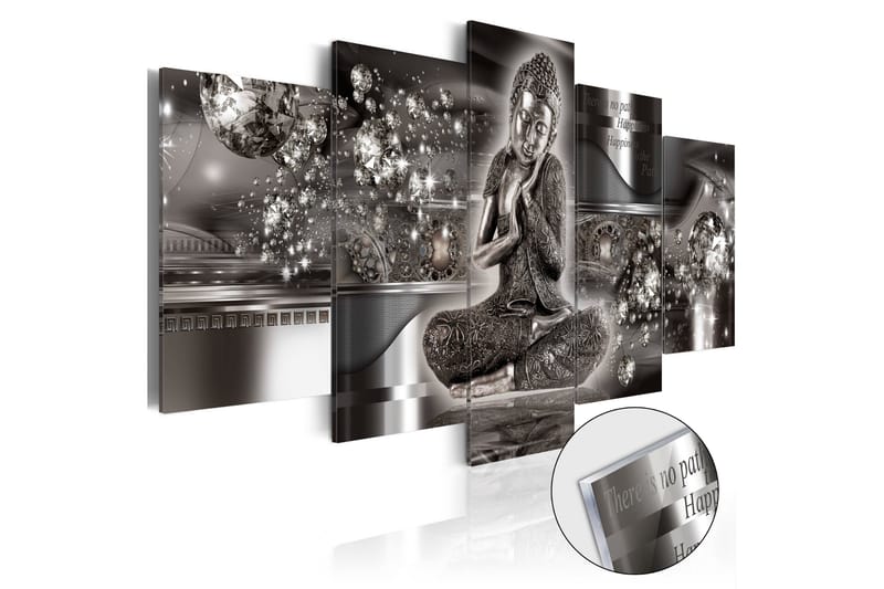 Taulu akryylillä Silver Serenity 100x50 - Artgeist sp. z o. o. - Sisustustuotteet - Taulu & taide