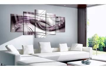 Taulu akryylillä Violet Glow 100x50 - Artgeist sp. z o. o. - Sisustustuotteet - Taulu & taide