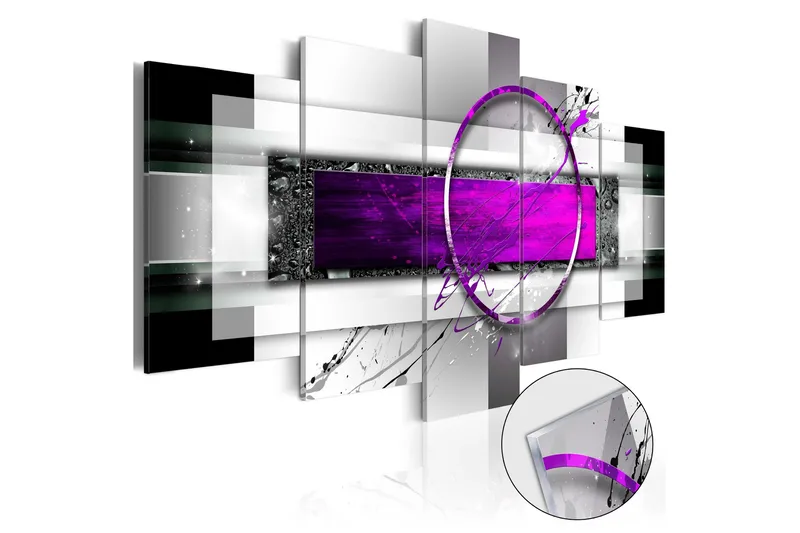 Taulu akryylillä Violet Rim 100x50, Artgeist sp. z o. o.