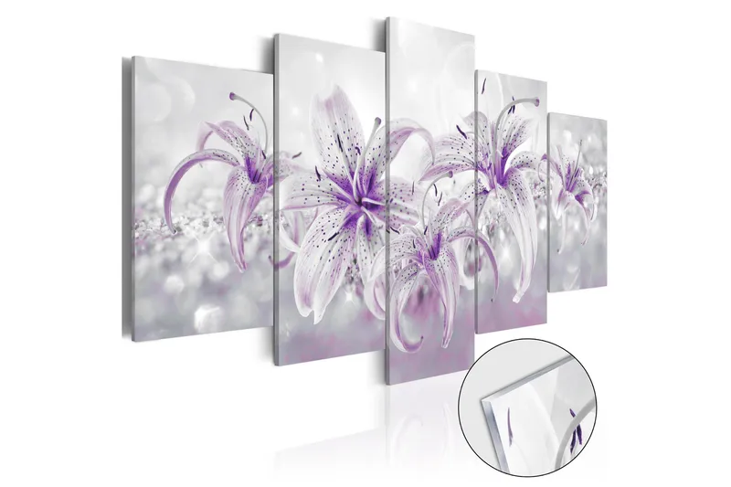 Taulu akryylillä Purple Graces 100x50, Artgeist sp. z o. o.