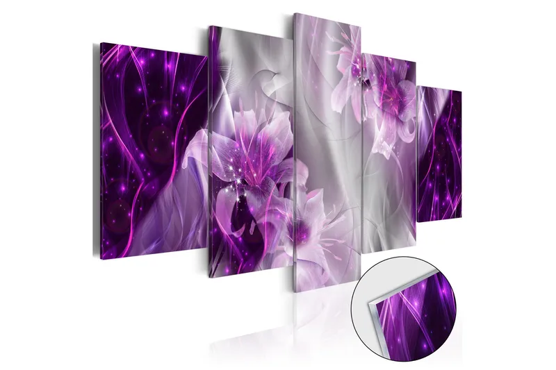 Taulu akryylillä Purple Utopia 100x50, Artgeist sp. z o. o.