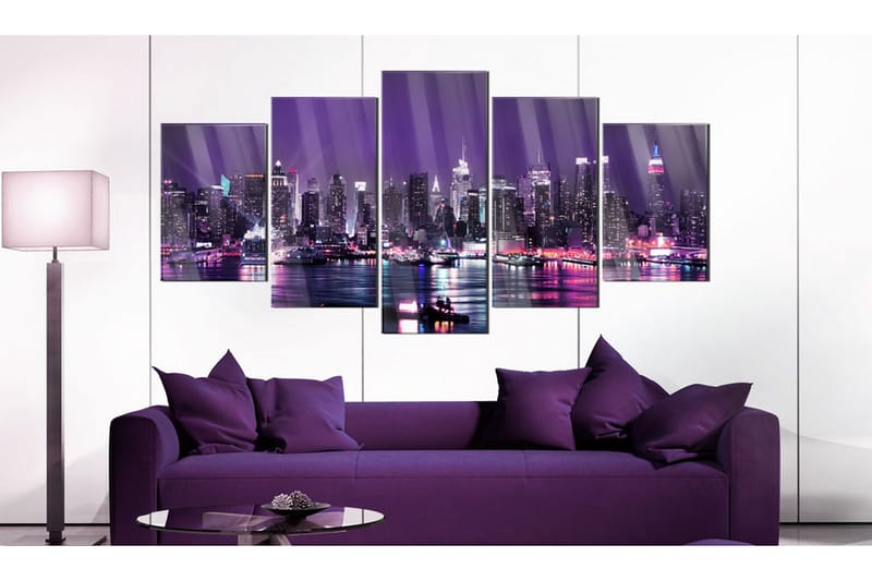 Taulu akryylillä Purple Sky 100x50 - Artgeist sp. z o. o. - Sisustustuotteet - Taulu & taide
