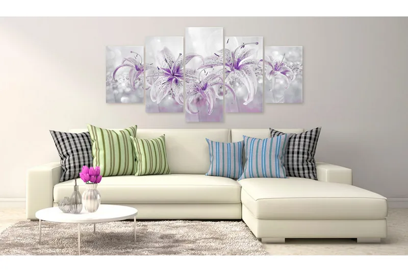 Taulu akryylillä Purple Graces 100x50 - Artgeist sp. z o. o. - Sisustustuotteet - Taulu & taide