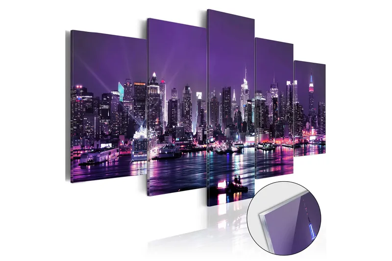 Taulu akryylillä Purple Sky 100x50, Artgeist sp. z o. o.
