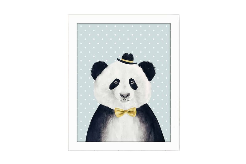 Taulu Animal kehyksellä Monivärinen - 23,5x28,5 cm - Sisustustuotteet - Taulu & taide