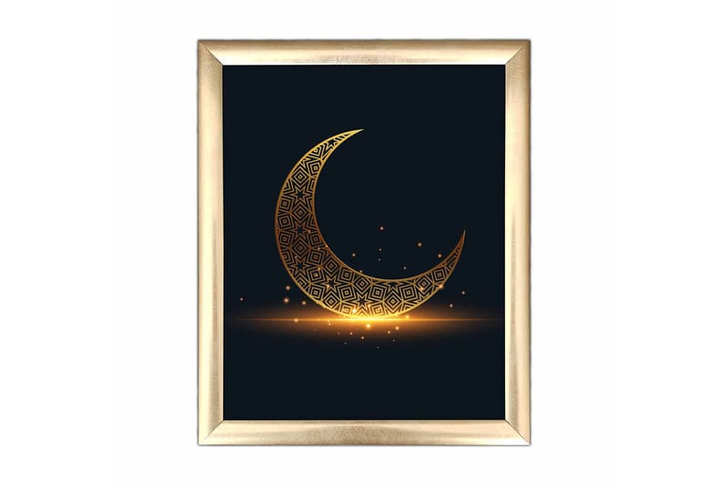 Taulu Astrology kehyksellä Monivärinen - 23,5x28,5 cm - Sisustustuotteet - Taulu & taide