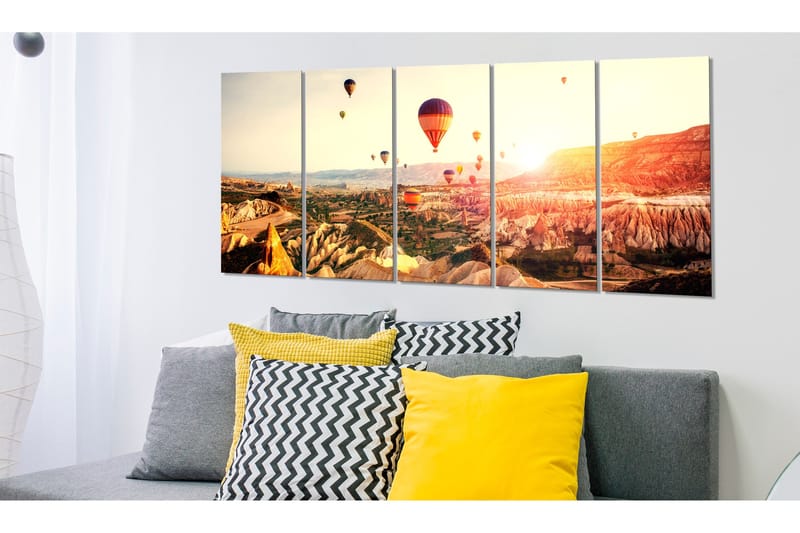 Taulu Balloon Rides 200x80 - Artgeist sp. z o. o. - Sisustustuotteet - Taulu & taide - Canvas-taulu
