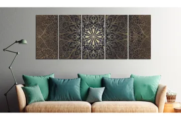 Taulu Brown Mandala 200x80 - Artgeist sp. z o. o. - Sisustustuotteet - Taulu & taide - Canvas-taulu