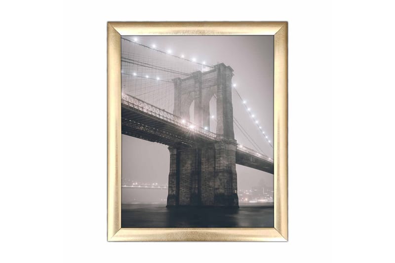 Taulu City kehyksellä Monivärinen, 23,5x28,5 cm