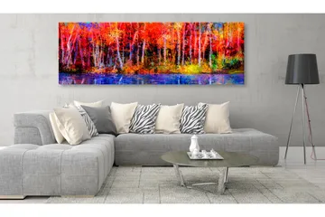Taulu Colorful Autumn Trees 150x50 - Artgeist sp. z o. o. - Sisustustuotteet - Taulu & taide - Canvas-taulu
