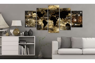 Taulu Continents Of Bronze 100x50 - Artgeist sp. z o. o. - Sisustustuotteet - Taulu & taide - Canvas-taulu
