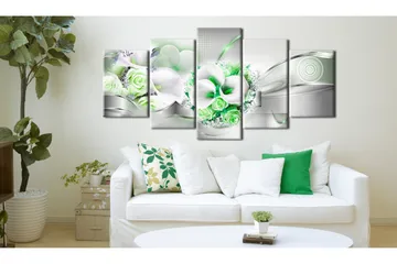 Taulu Emerald Bouquet 200x100 - Artgeist sp. z o. o. - Sisustustuotteet - Taulu & taide - Canvas-taulu