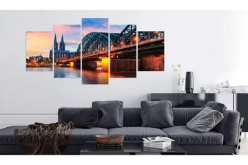 Taulu Evening In Cologne 100x50 - Artgeist sp. z o. o. - Sisustustuotteet - Taulu & taide - Canvas-taulu