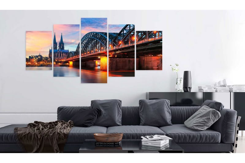 Taulu Evening In Cologne 100x50 - Artgeist sp. z o. o. - Sisustustuotteet - Taulu & taide - Canvas-taulu