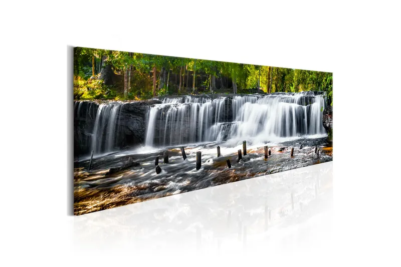 Taulu Fairytale Waterfall 120x40, Artgeist sp. z o. o.