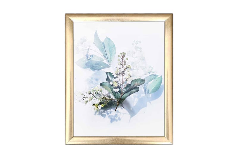 Taulu Floral kehyksellä Monivärinen - 23,5x28,5 cm - Sisustustuotteet - Taulu & taide