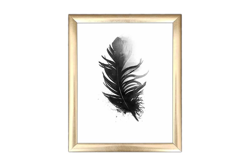 Taulu Floral kehyksellä Monivärinen, 23,5x28,5 cm