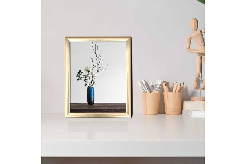 Taulu Floral kehyksellä Monivärinen - 23,5x28,5 cm - Sisustustuotteet - Taulu & taide