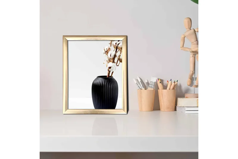 Taulu Floral kehyksellä Monivärinen - 23,5x28,5 cm - Sisustustuotteet - Taulu & taide