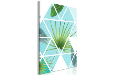 Taulu Geometric Palm (1 Part) Vertical 40x60 - Artgeist sp. z o. o. - Sisustustuotteet - Taulu & taide - Canvas-taulu