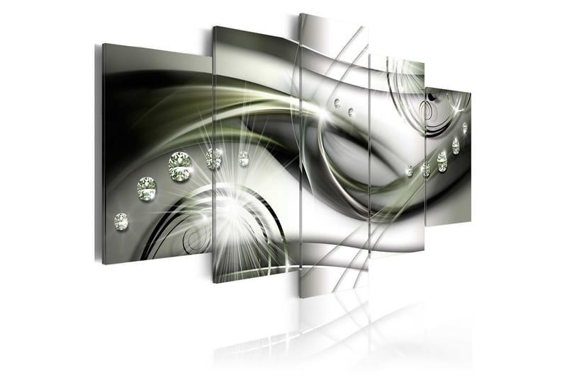 Taulu Glowing Green Wave 100x50 - Artgeist sp. z o. o. - Sisustustuotteet - Taulu & taide - Canvas-taulu