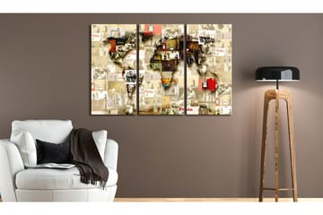 Taulu Graffiti World 90x60 - Artgeist sp. z o. o. - Sisustustuotteet - Taulu & taide - Canvas-taulu