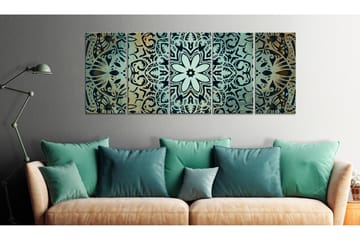 Taulu Green Mandala 225x90 - Artgeist sp. z o. o. - Sisustustuotteet - Taulu & taide - Canvas-taulu