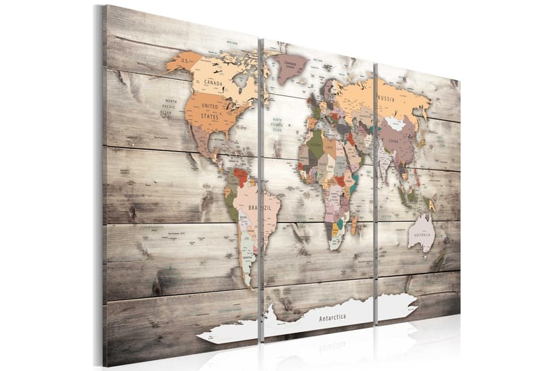 Taulu History Of Travel 90x60, Artgeist sp. z o. o.