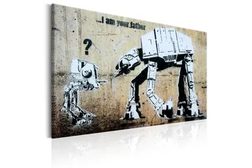 Taulu I Am Your Father by Banksy 90x60 - Artgeist sp. z o. o. - Sisustustuotteet - Taulu & taide - Canvas-taulu