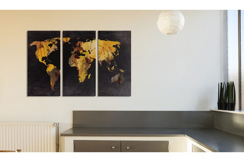 Taulu Jos maailma olisi autiomaata ... Triptyyki 90x60, Artgeist sp. z o. o.