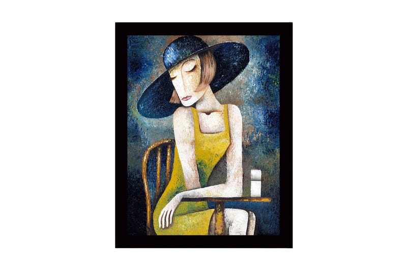 Taulu kehyksellä Monivärinen, 41x56 cm