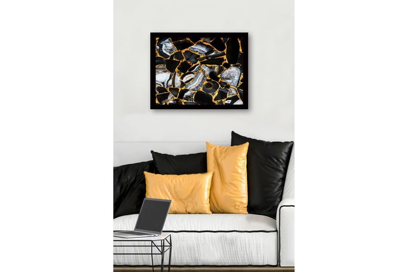 Taulu kehyksellä Monivärinen - 41x56 cm - Sisustustuotteet - Taulu & taide