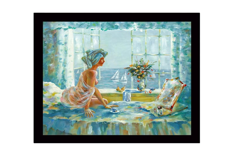 Taulu kehyksellä Monivärinen - 41x56 cm - Sisustustuotteet - Taulu & taide