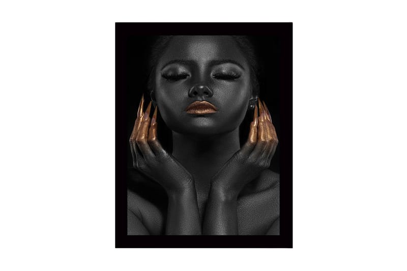 Taulu kehyksellä Monivärinen, 41x56 cm