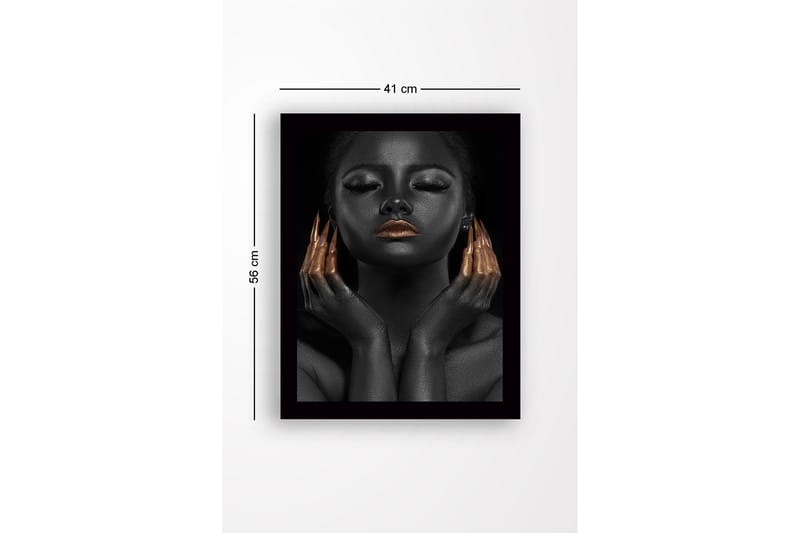 Taulu kehyksellä Monivärinen - 41x56 cm - Sisustustuotteet - Taulu & taide