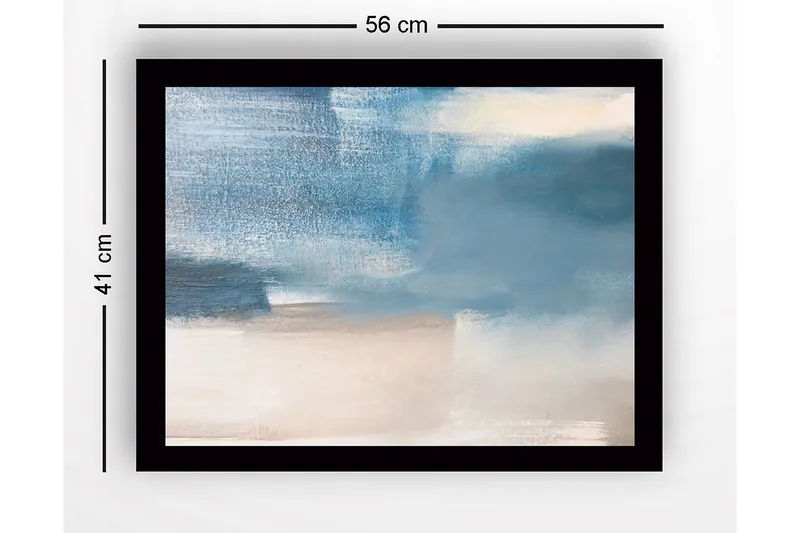 Taulu kehyksellä Monivärinen - 41x56 cm - Sisustustuotteet - Taulu & taide