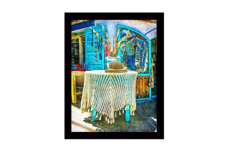 Taulu kehyksellä Monivärinen, 41x56 cm