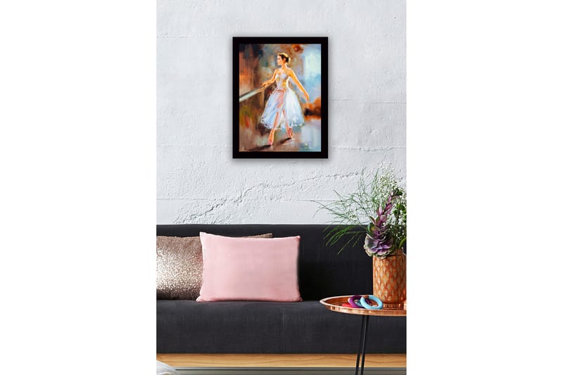 Taulu kehyksellä Monivärinen - 41x56 cm - Sisustustuotteet - Taulu & taide