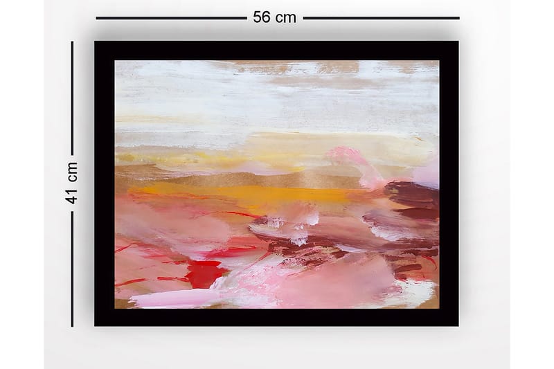 Taulu kehyksellä Monivärinen - 41x56 cm - Sisustustuotteet - Taulu & taide