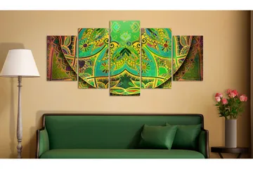Taulu Mandala Green Energy 100x50 - Artgeist sp. z o. o. - Sisustustuotteet - Taulu & taide - Canvas-taulu