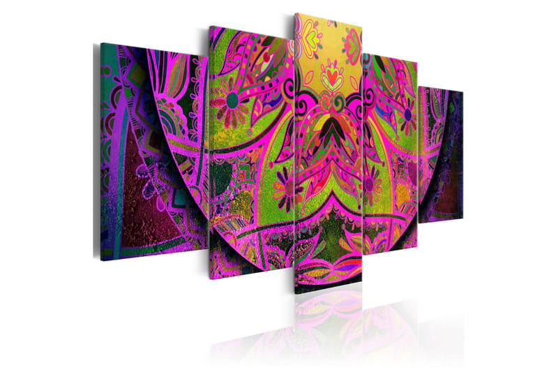 Taulu Mandala Pink Power 200x100, Artgeist sp. z o. o.