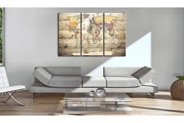 Taulu Map Of Dreams 120x80 - Artgeist sp. z o. o. - Sisustustuotteet - Taulu & taide - Canvas-taulu