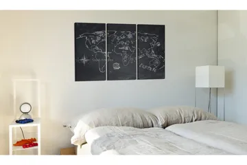 Taulu Matkailu avartaa Triptyykki 60x40 - Artgeist sp. z o. o. - Sisustustuotteet - Taulu & taide - Canvas-taulu