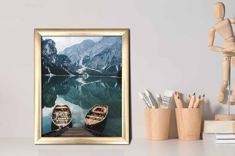 Taulu Nautical kehyksellä Monivärinen - 23,5x28,5 cm - Sisustustuotteet - Taulu & taide