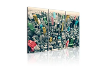 Taulu New York, black&white&colors 120x80 - Artgeist sp. z o. o. - Sisustustuotteet - Taulu & taide - Canvas-taulu