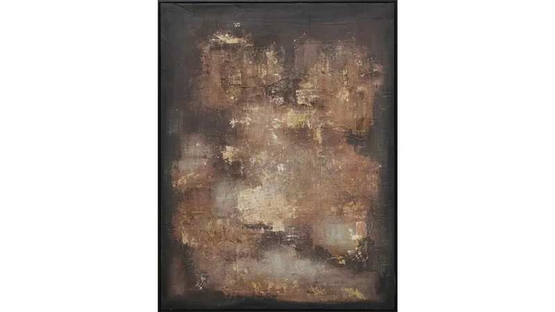 Taulu NFG Ramor 120x90 cm 120x90 cm, ruskea/kulta