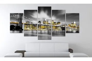 Taulu Nyc Amber Eyes 200x100 - Artgeist sp. z o. o. - Sisustustuotteet - Taulu & taide - Canvas-taulu