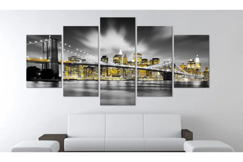 Taulu Nyc Amber Eyes 200x100 - Artgeist sp. z o. o. - Sisustustuotteet - Taulu & taide - Canvas-taulu