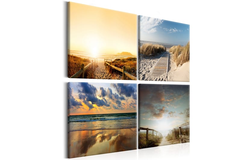 Taulu On The Beach Of Dreams 40x40, Artgeist sp. z o. o.